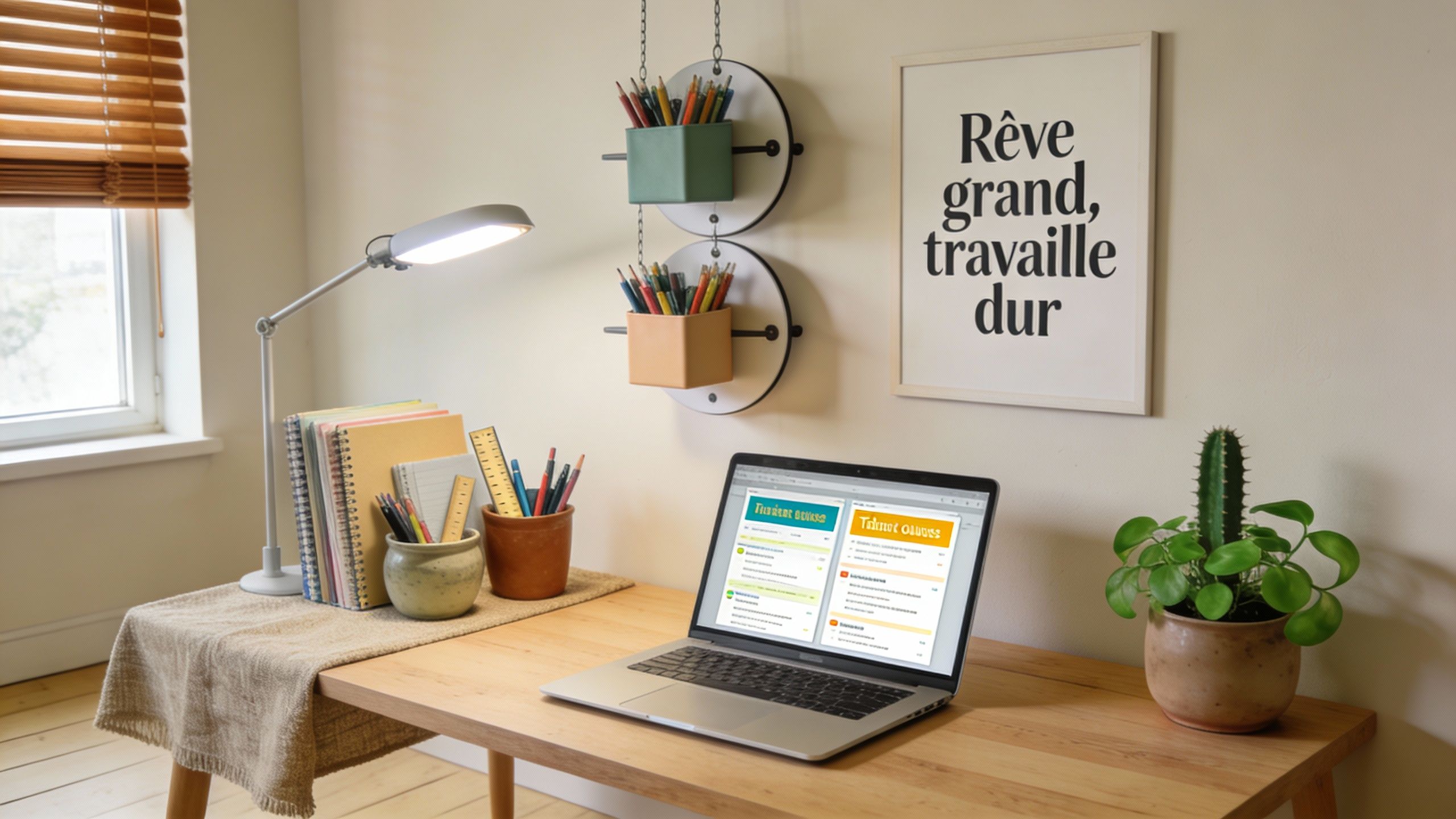 Organiser son espace de travail au lycée