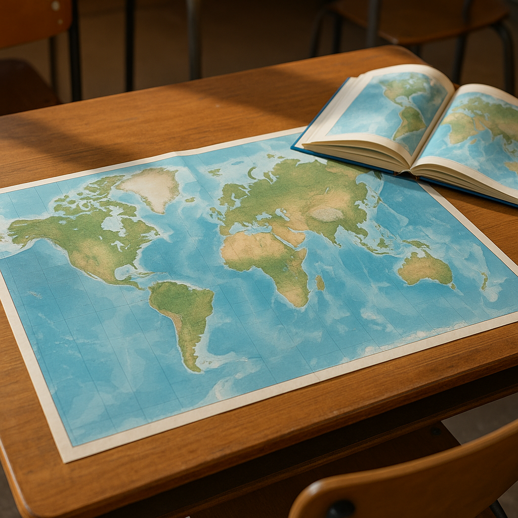 6 continents : liste, carte et différence avec les 5 ou 7