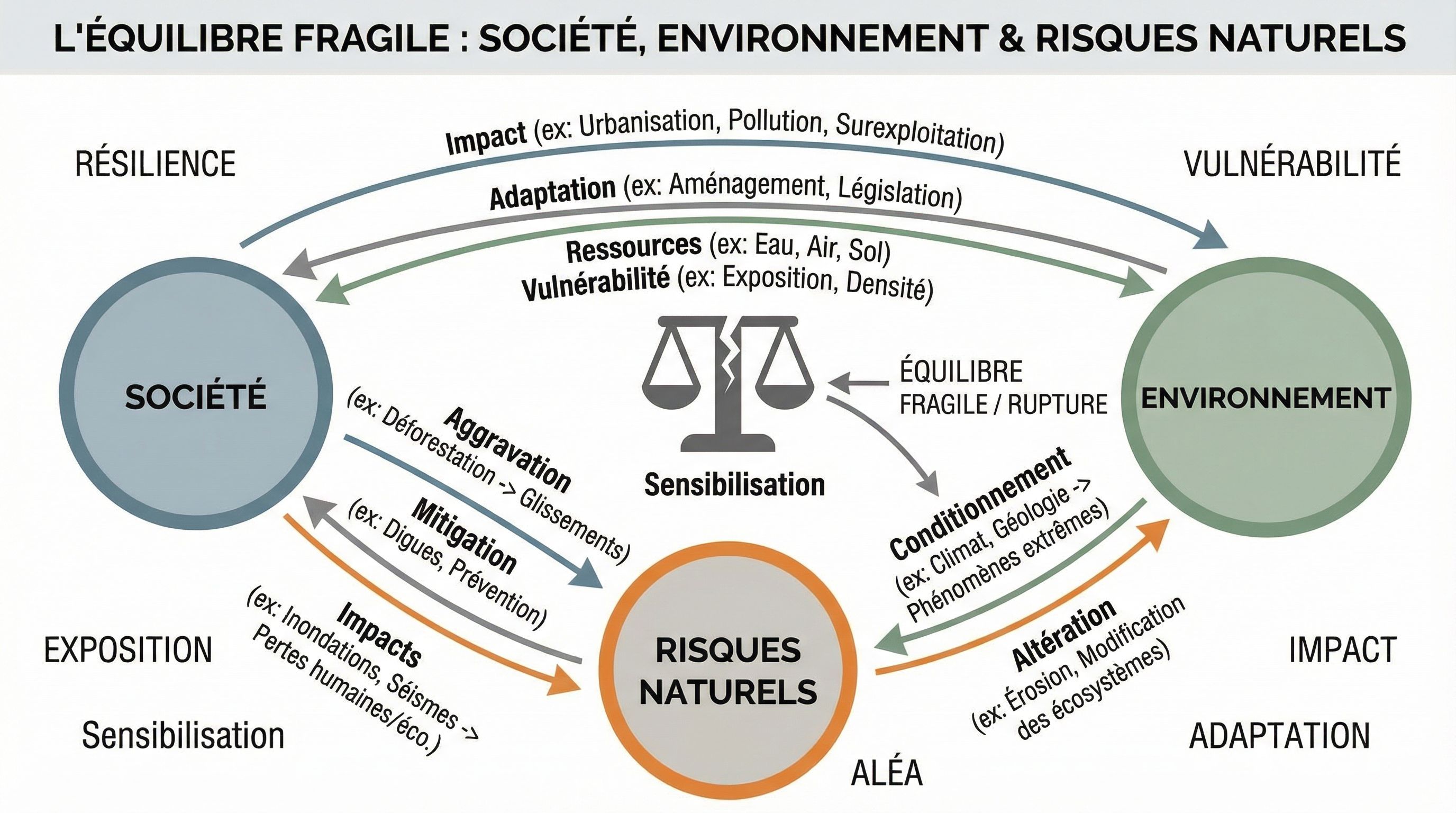 Société et environnement : exercices seconde