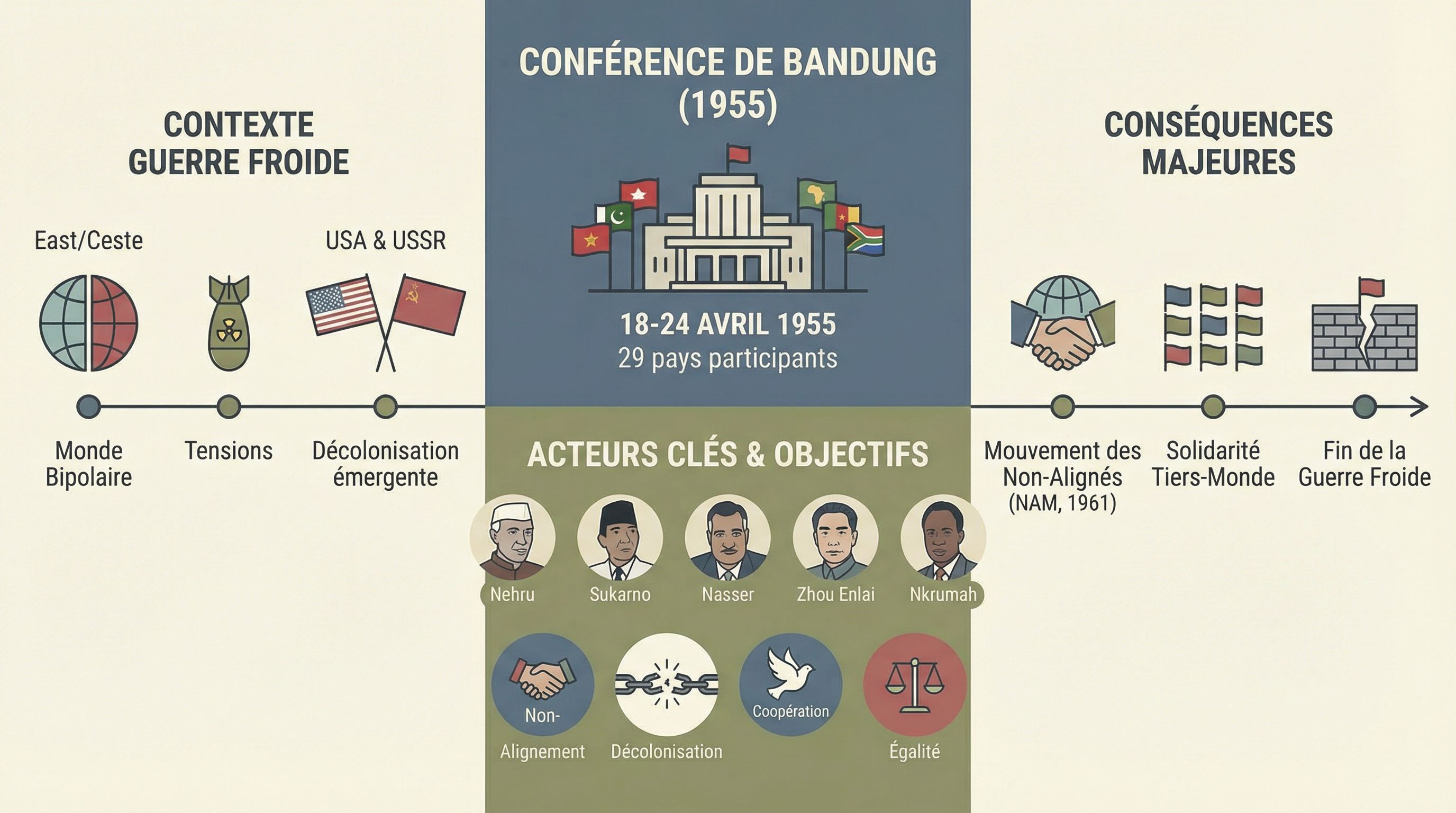 Exercices corrigés conférence de Bandung