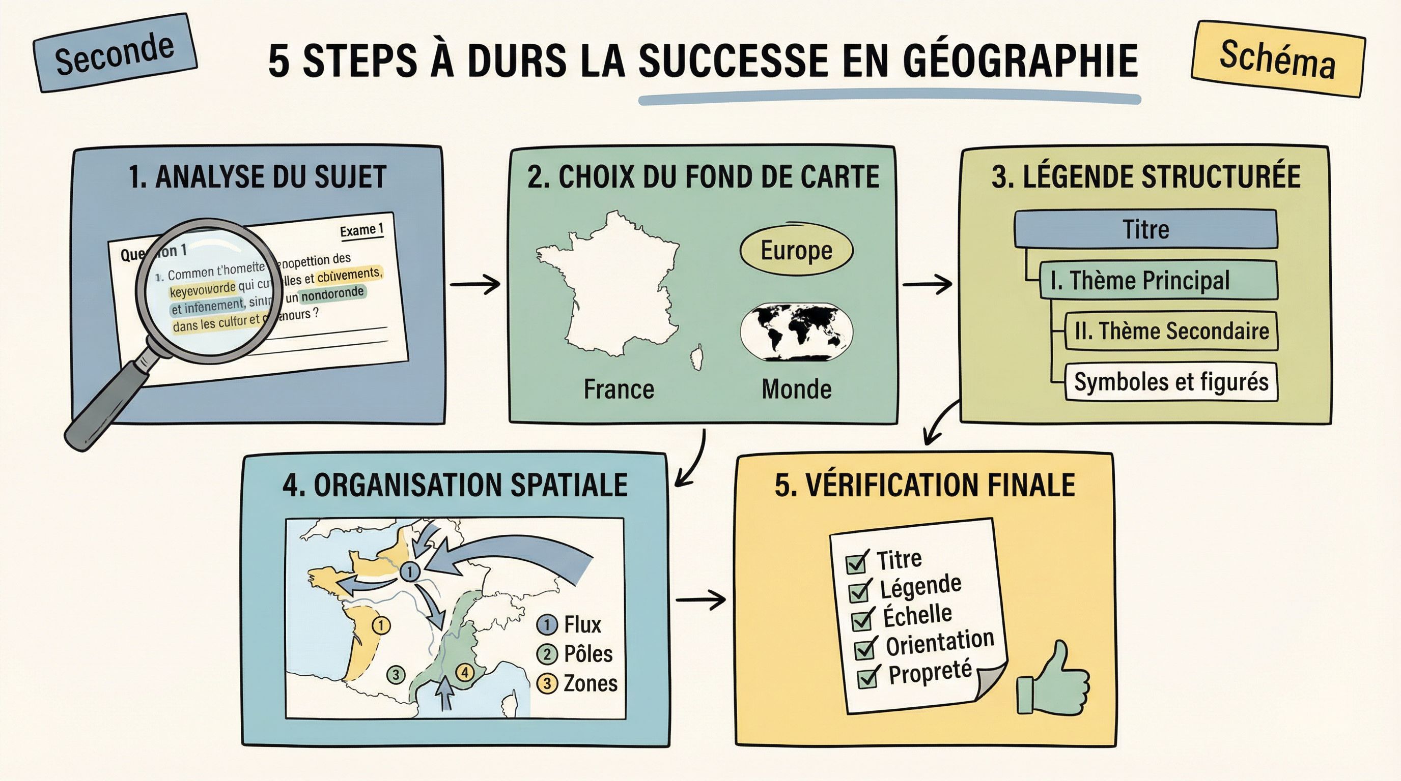 Exercices croquis géographie seconde corrigés