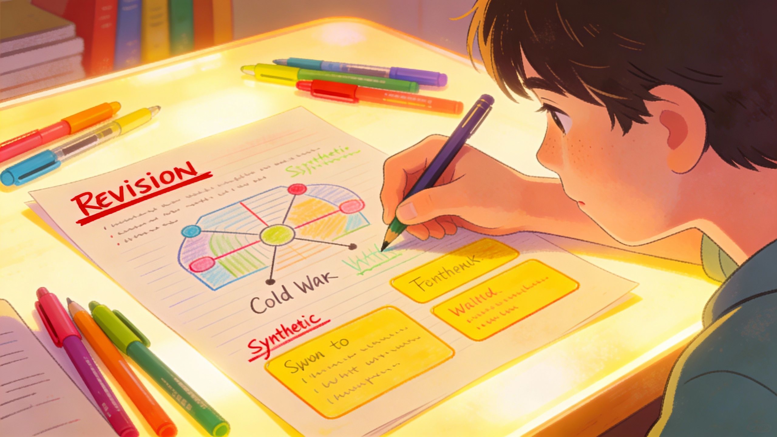 Créer une fiche de révision efficace simplement