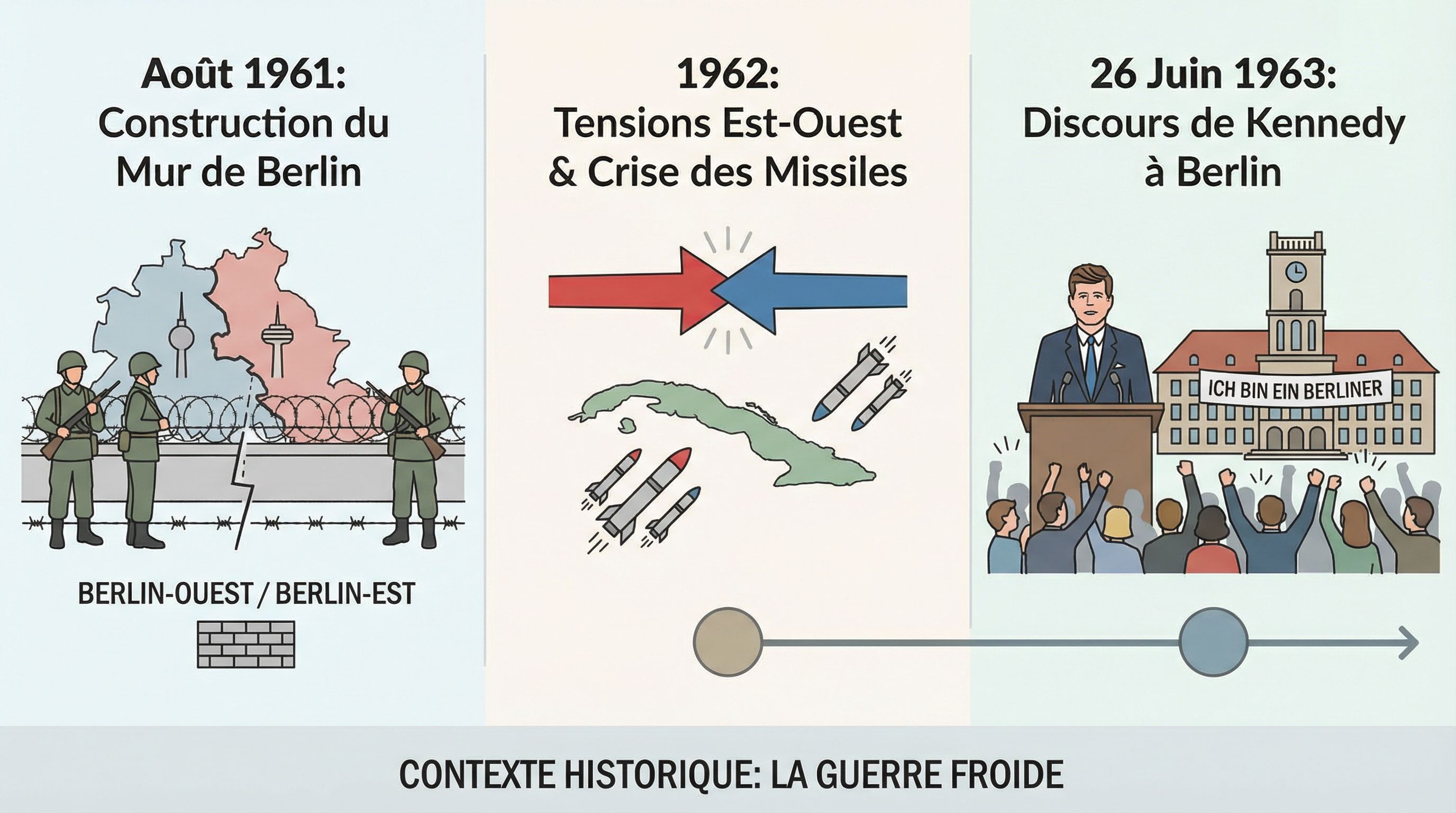 Exercices sur le discours de Kennedy 1963