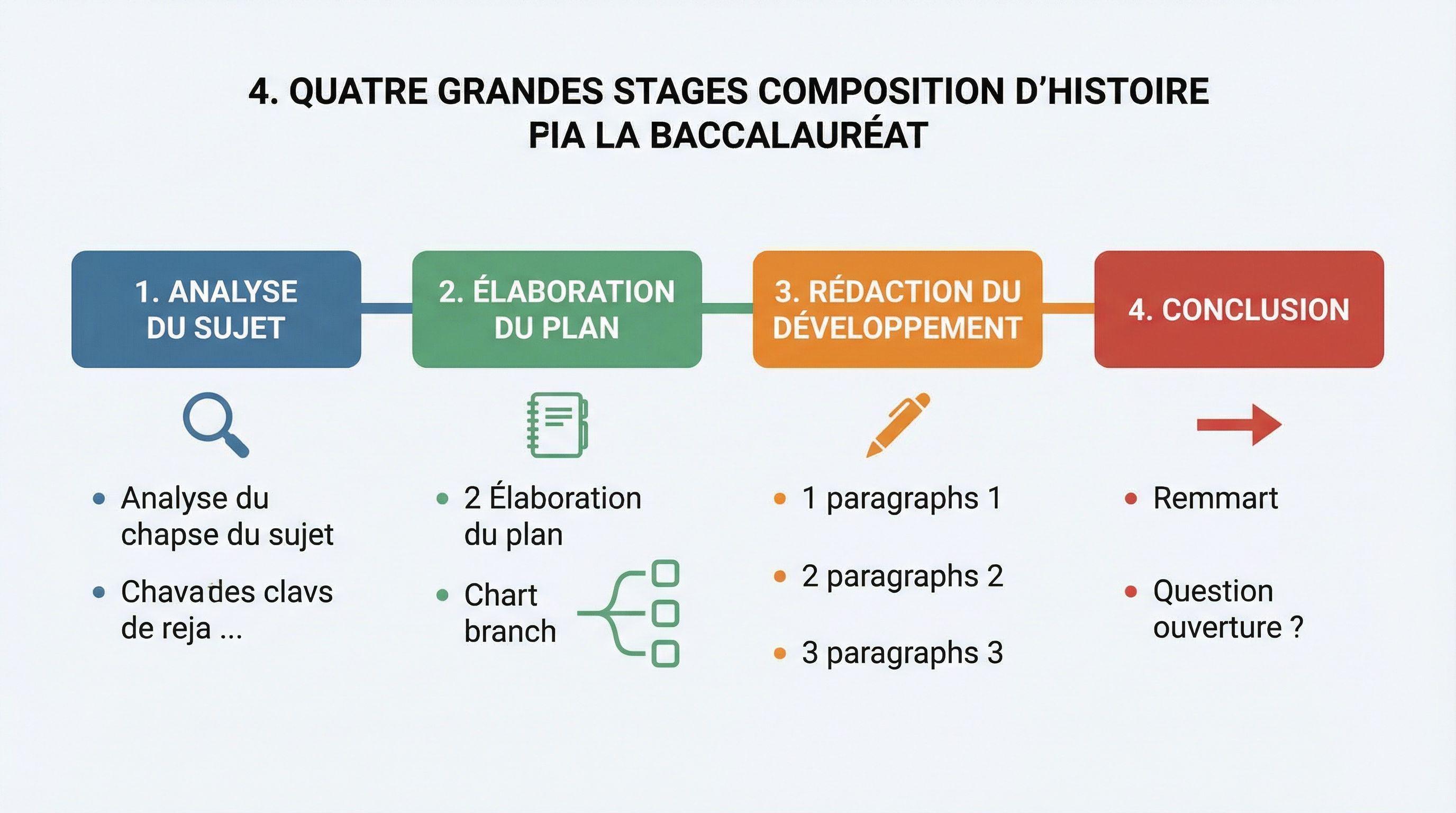 Réussir sa composition en histoire : méthode et exemples