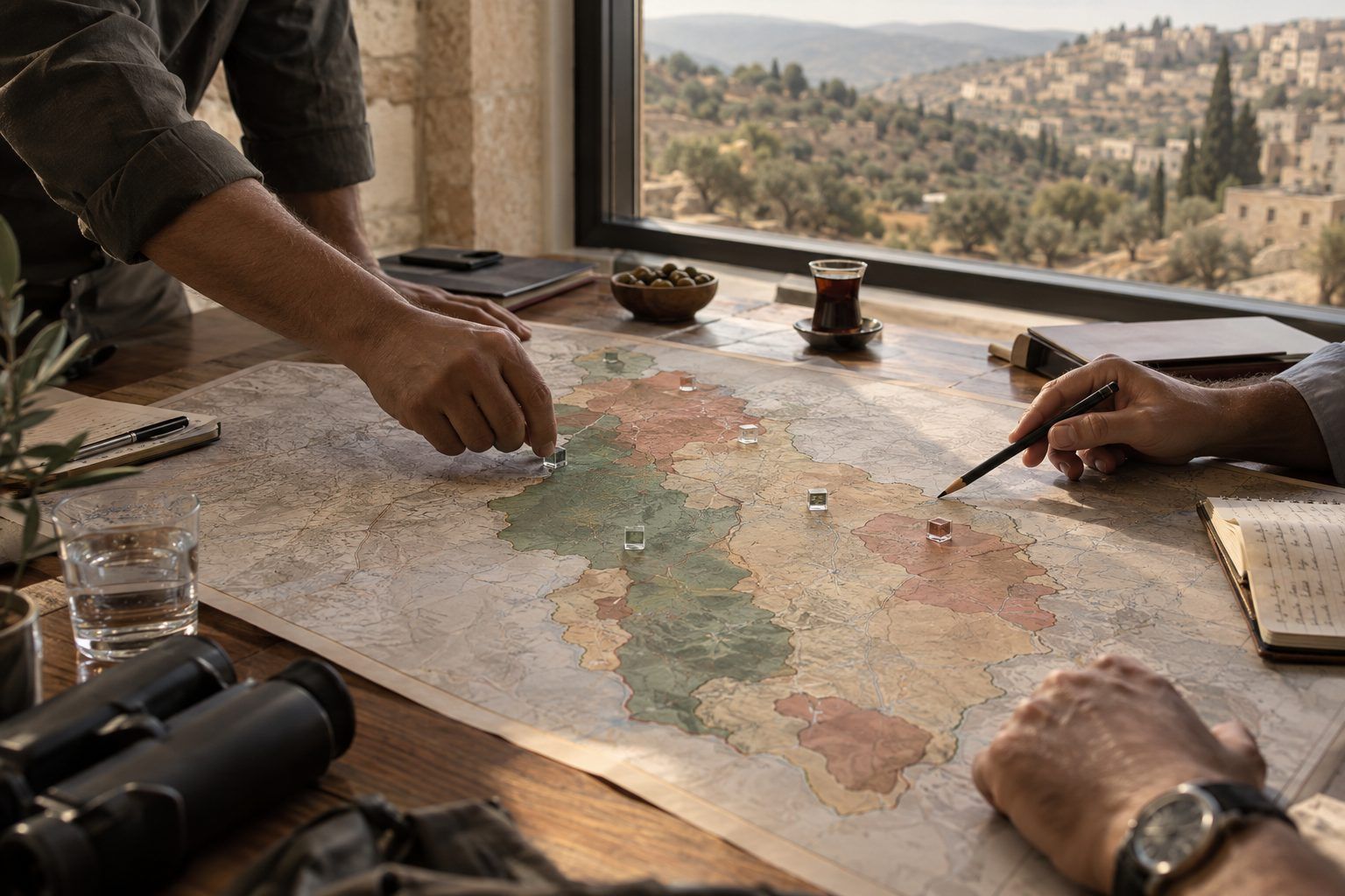 Oslo II et le découpage de la Cisjordanie en zones A, B et C