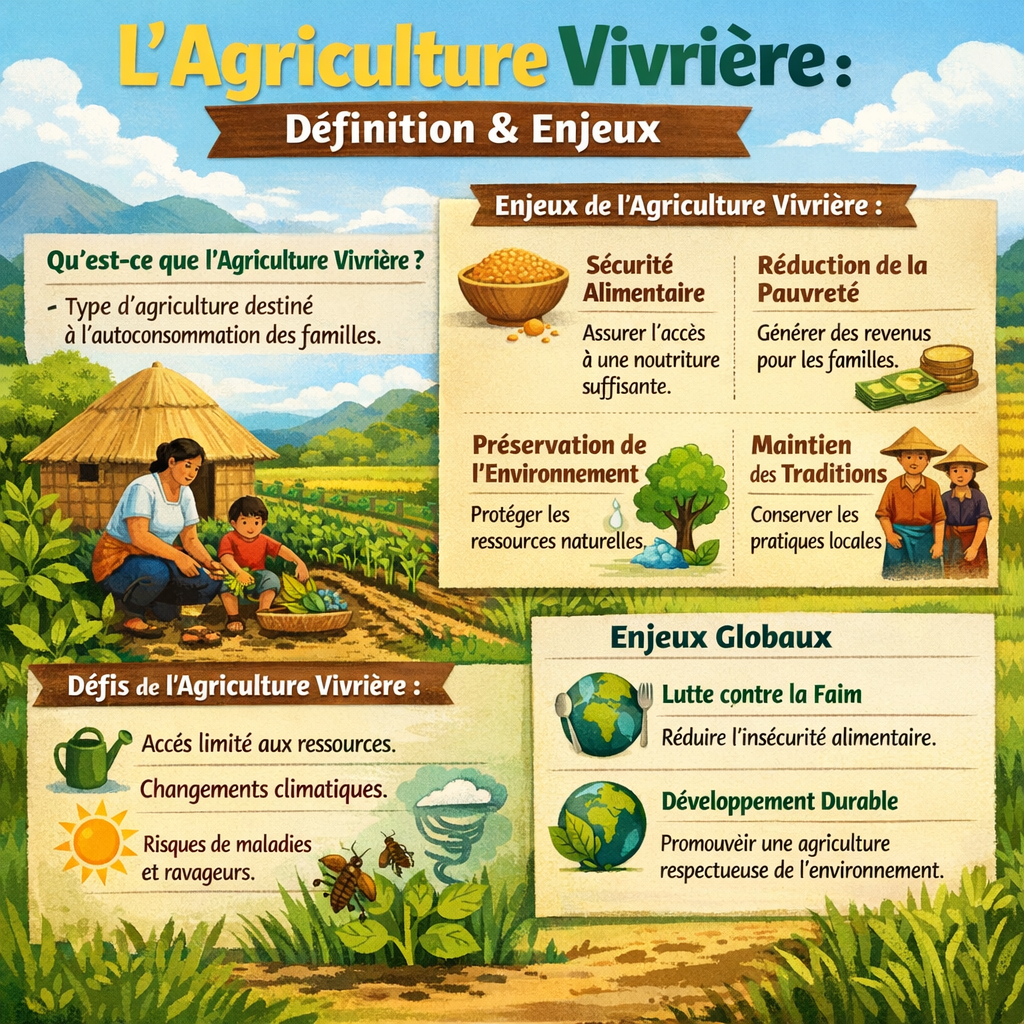 Agriculture vivrière : définition, exemples et enjeux