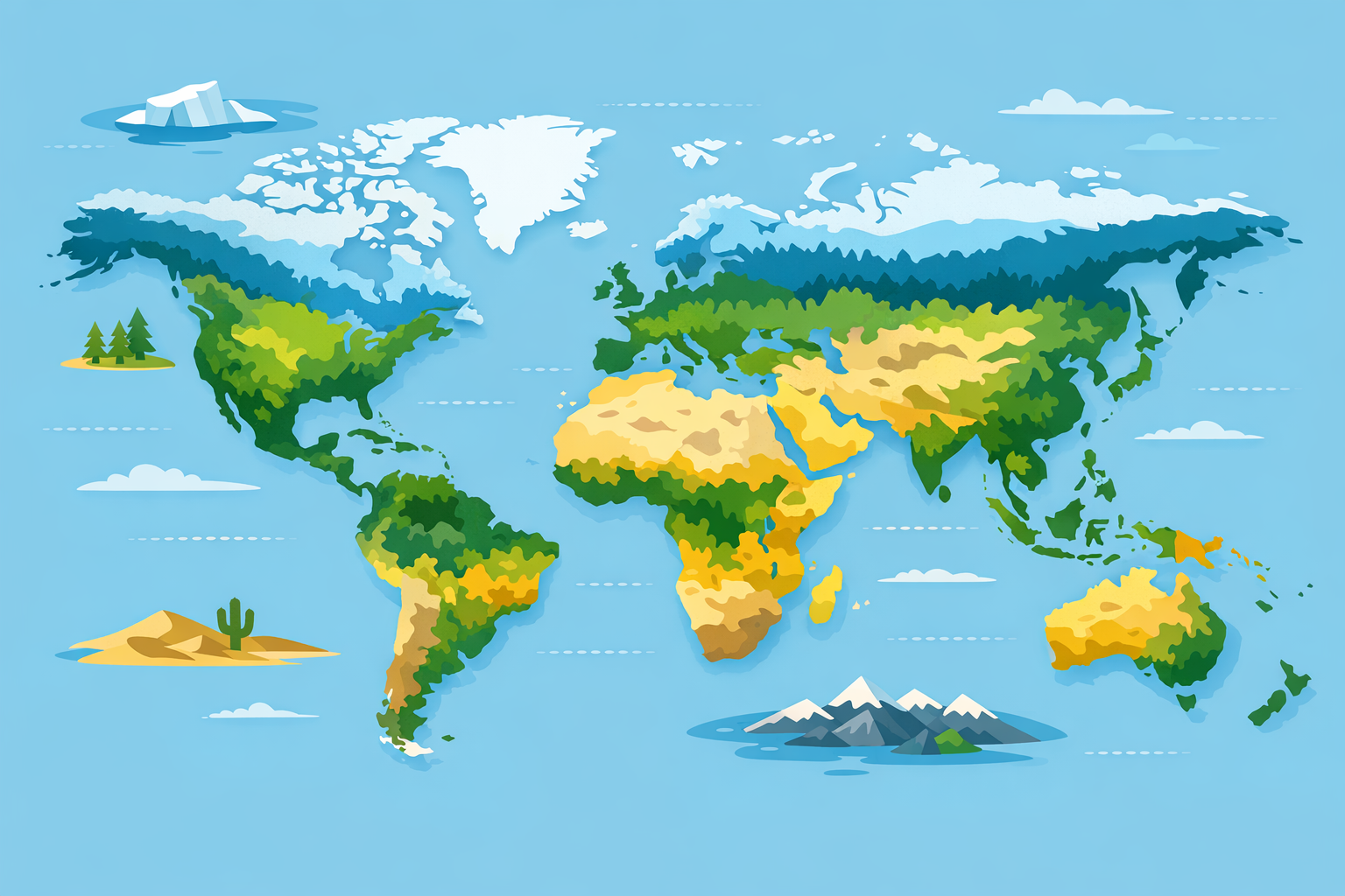 Biome def : définition simple, exemples et différences clés