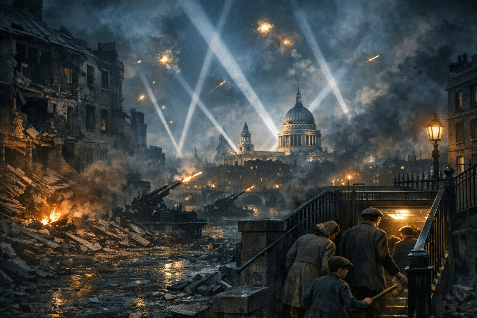 Blitz Londres : comprendre les bombardements de 1940-1941
