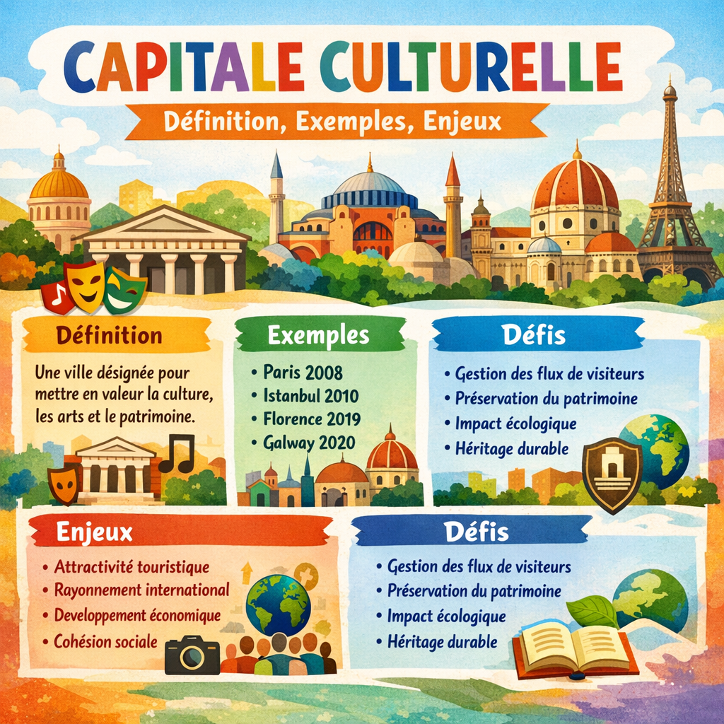 Capitale culturelle : définition, exemples et enjeux au lycée