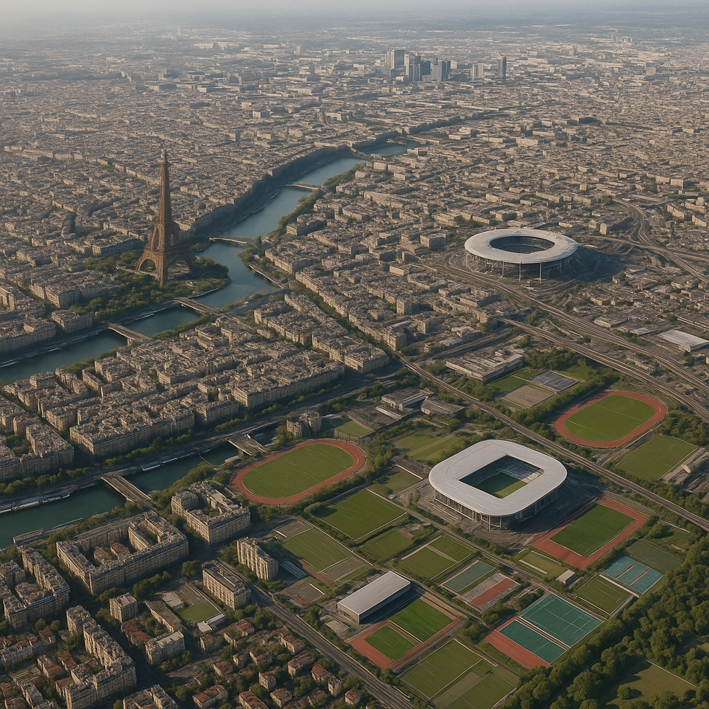 Carte des sites olympiques Paris 2024 : repères simples