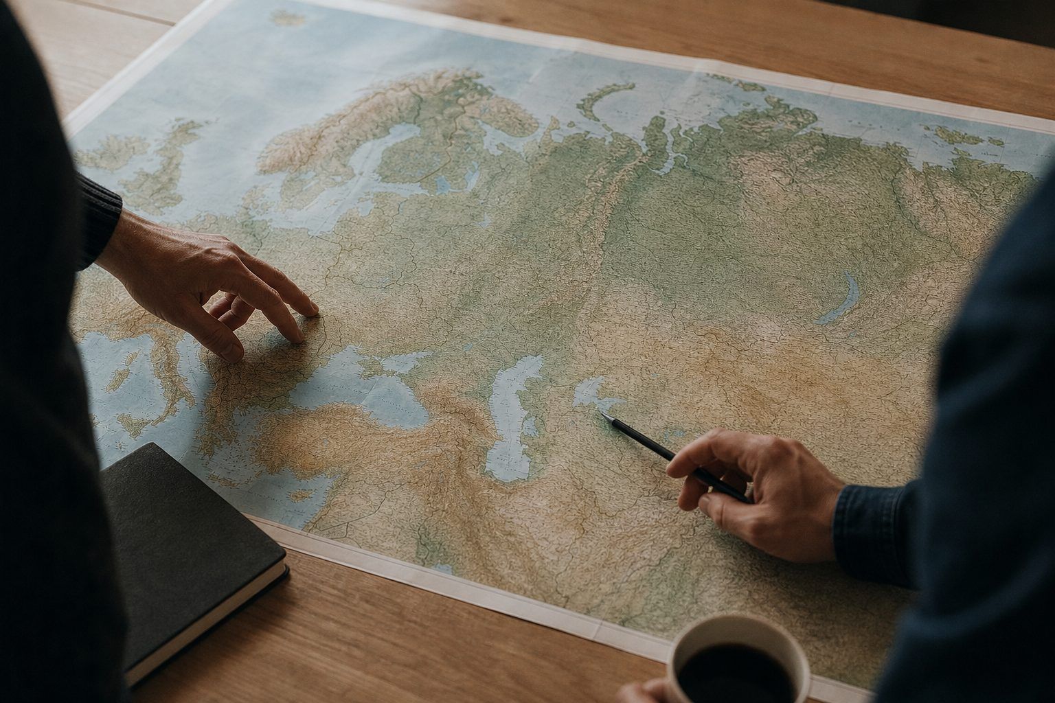 Les frontières de la Russie et ses relations avec l’Europe