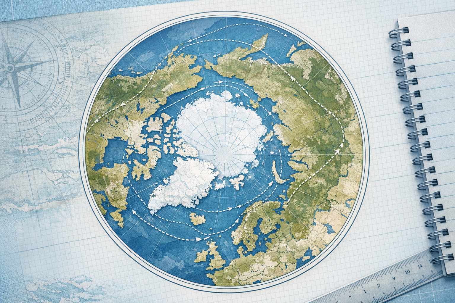 Carte polaire : comprendre l’Arctique et l’Antarctique