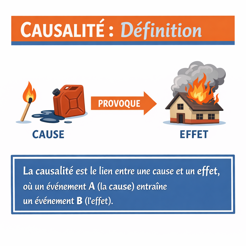 Causalité définition : comprendre le lien entre cause et effet
