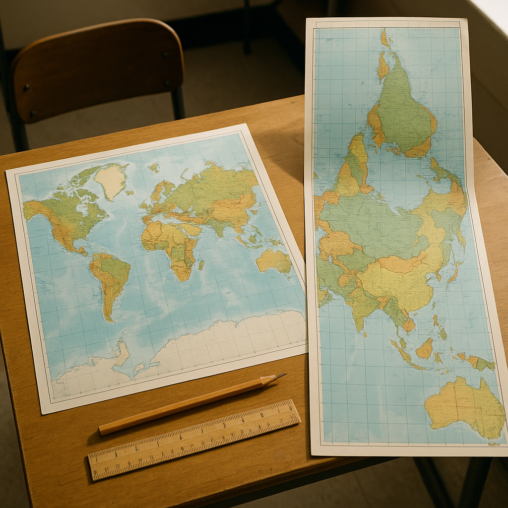 Chine carte du monde : où la situer et comment la lire