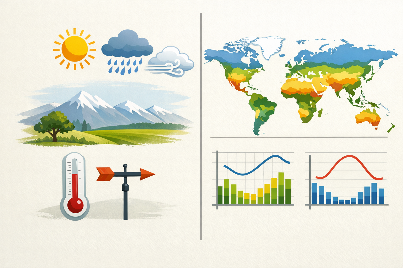 Climat définition : comprendre simplement la notion au lycée