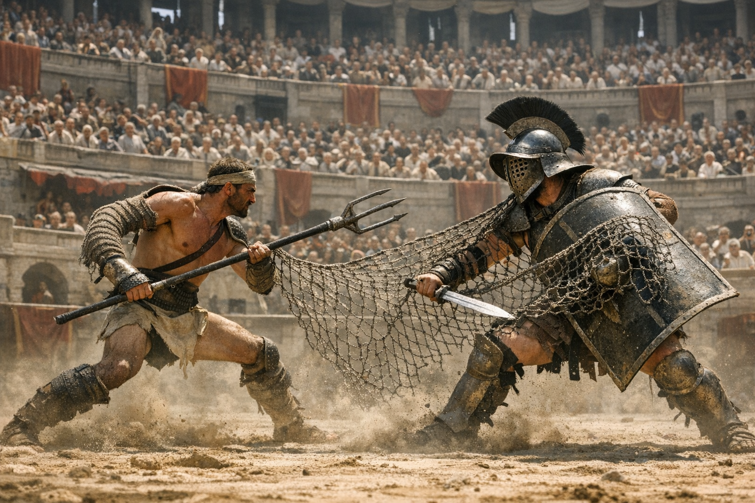 Combat gladiateur : comprendre la réalité des arènes romaines