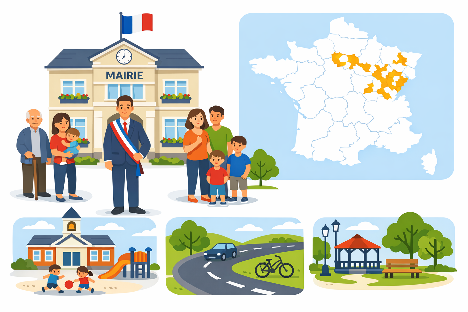 Commune en France : définition, rôle et organisation