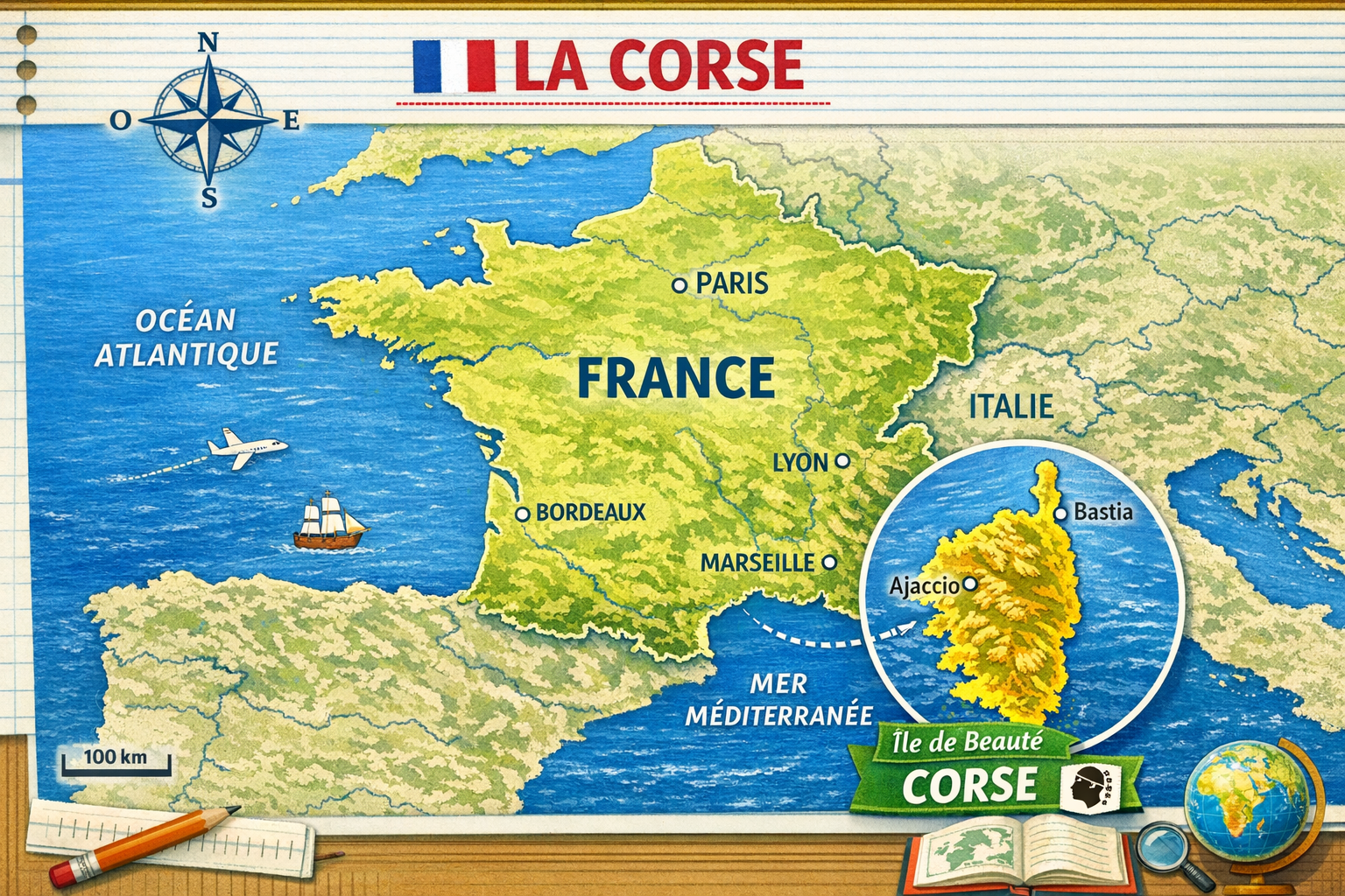 Corse en France métropolitaine : statut, géographie et rôle