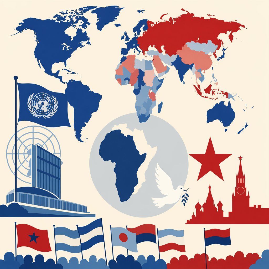 Décolonisation et bipolarisation du monde (1945-1962)