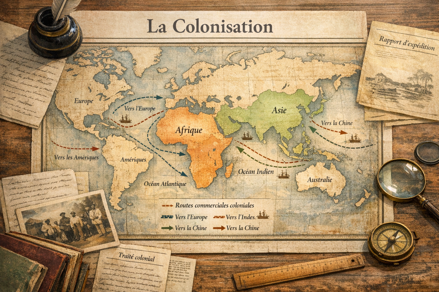 Def colonisation : définition simple et claire pour le lycée