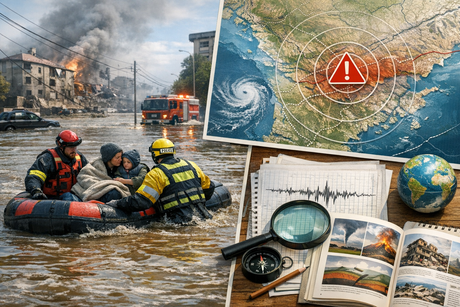 Define catastrophe : définition simple et claire en géographie