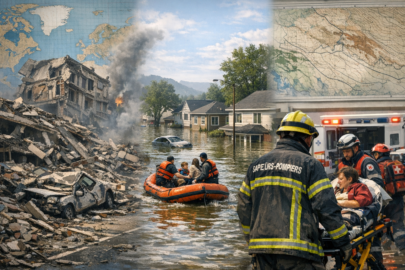 Define catastrophe : définition simple et géographique