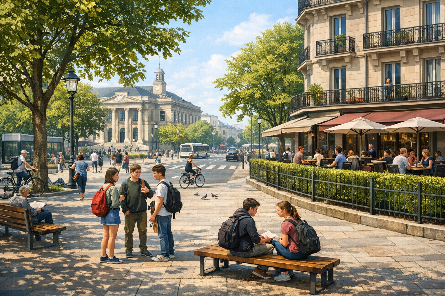 Définition espace public : comprendre simplement la notion