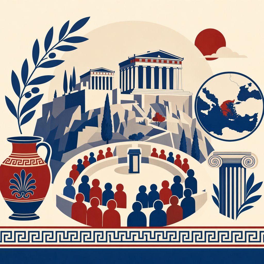 L'invention de la démocratie athénienne (Ve siècle av. J.-C.)
