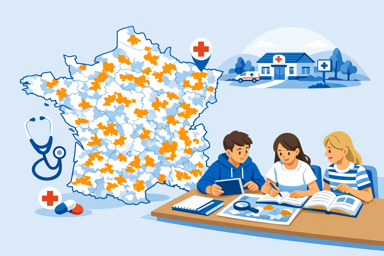 Déserts médicaux définition : comprendre simplement le phénomène
