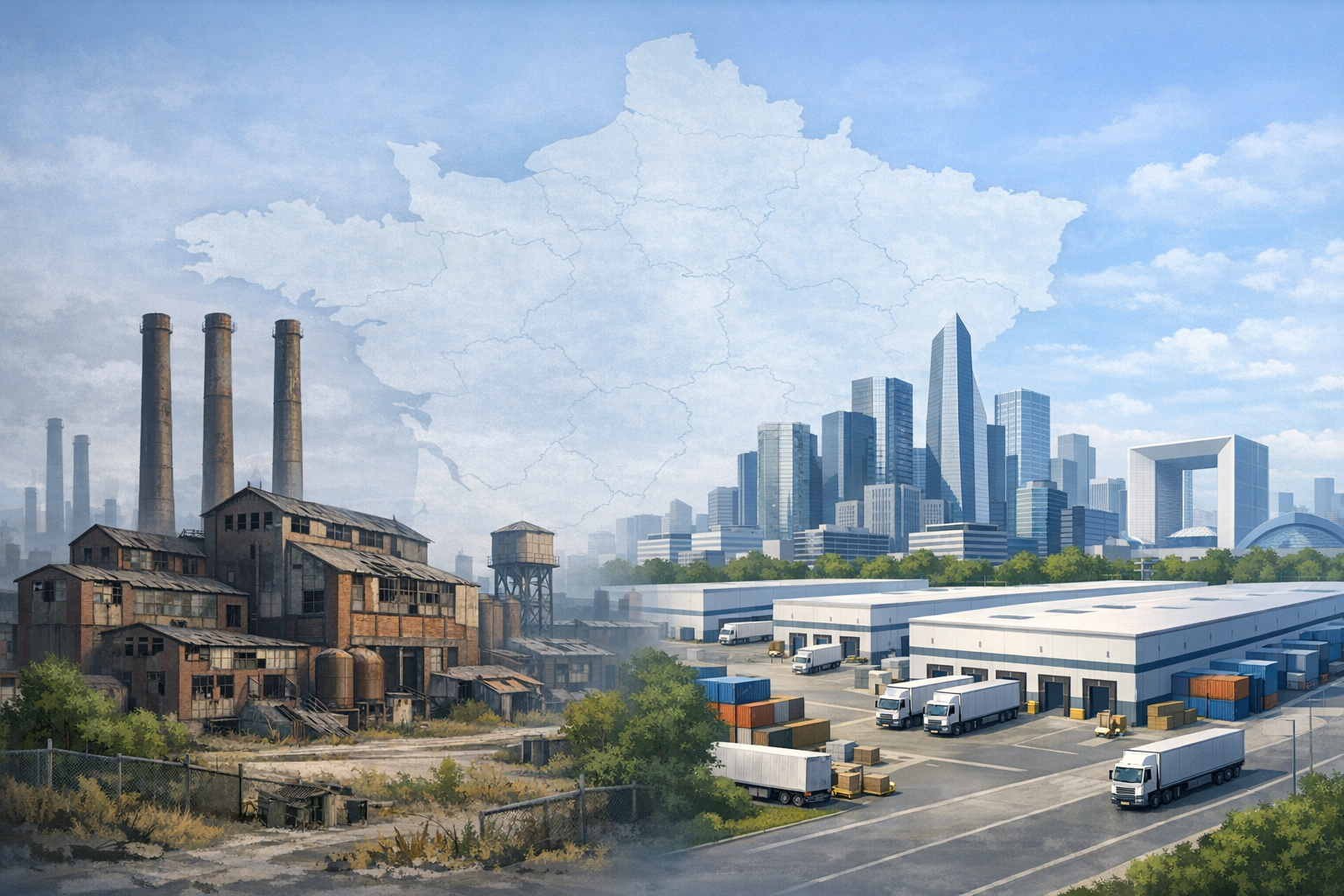 Désindustrialisation définition : comprendre simplement la notion