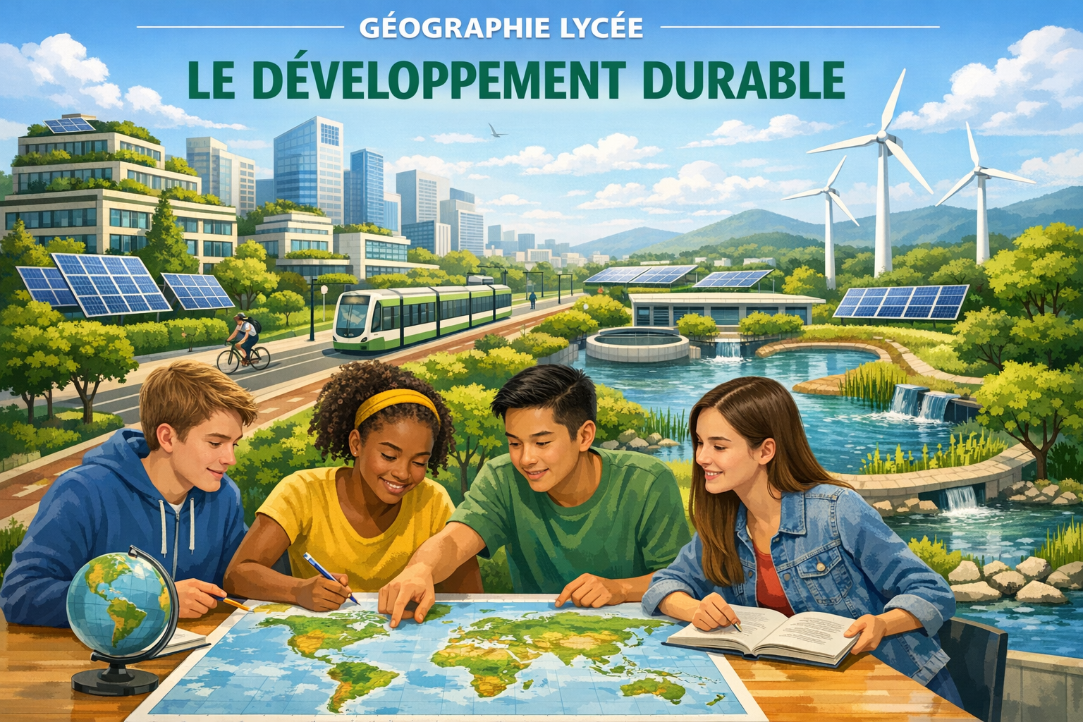 Development durable : définition, enjeux et exemples au lycée