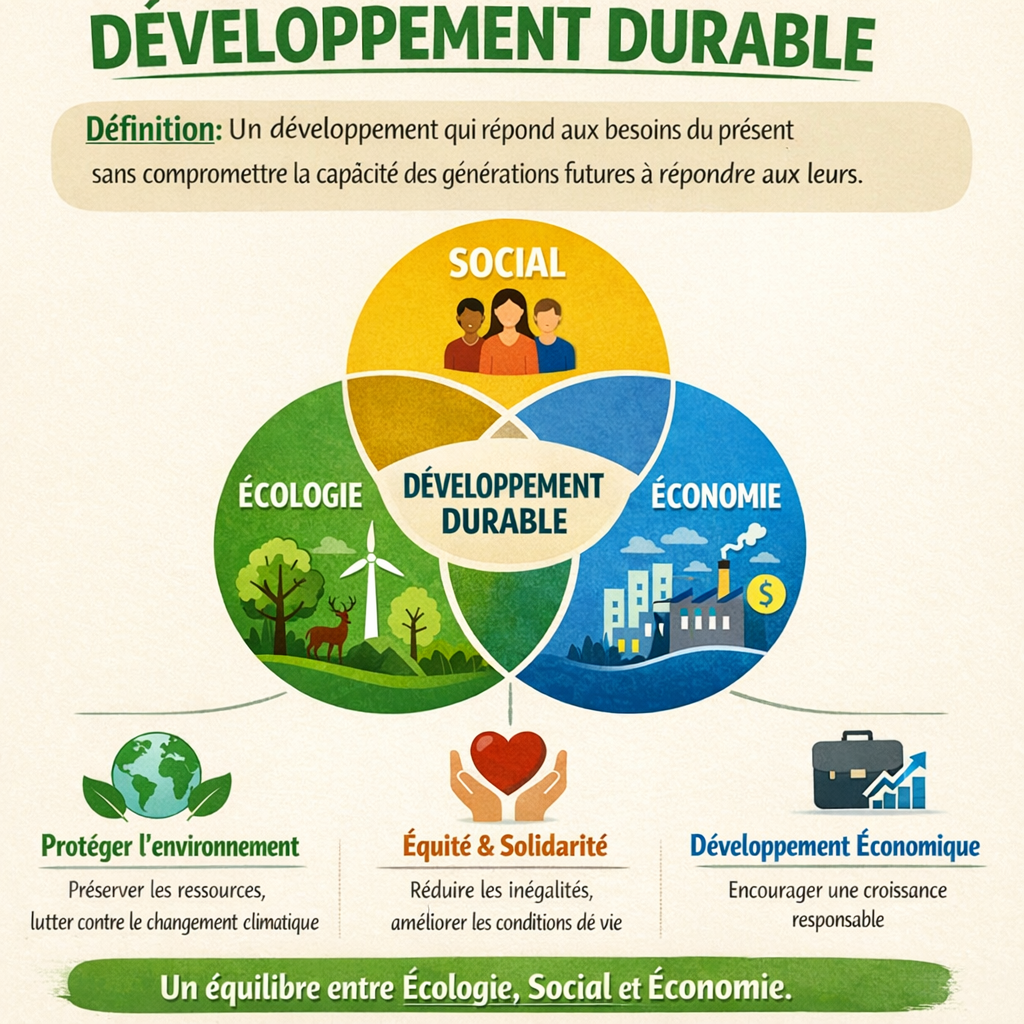 Durable development : comprendre le développement durable