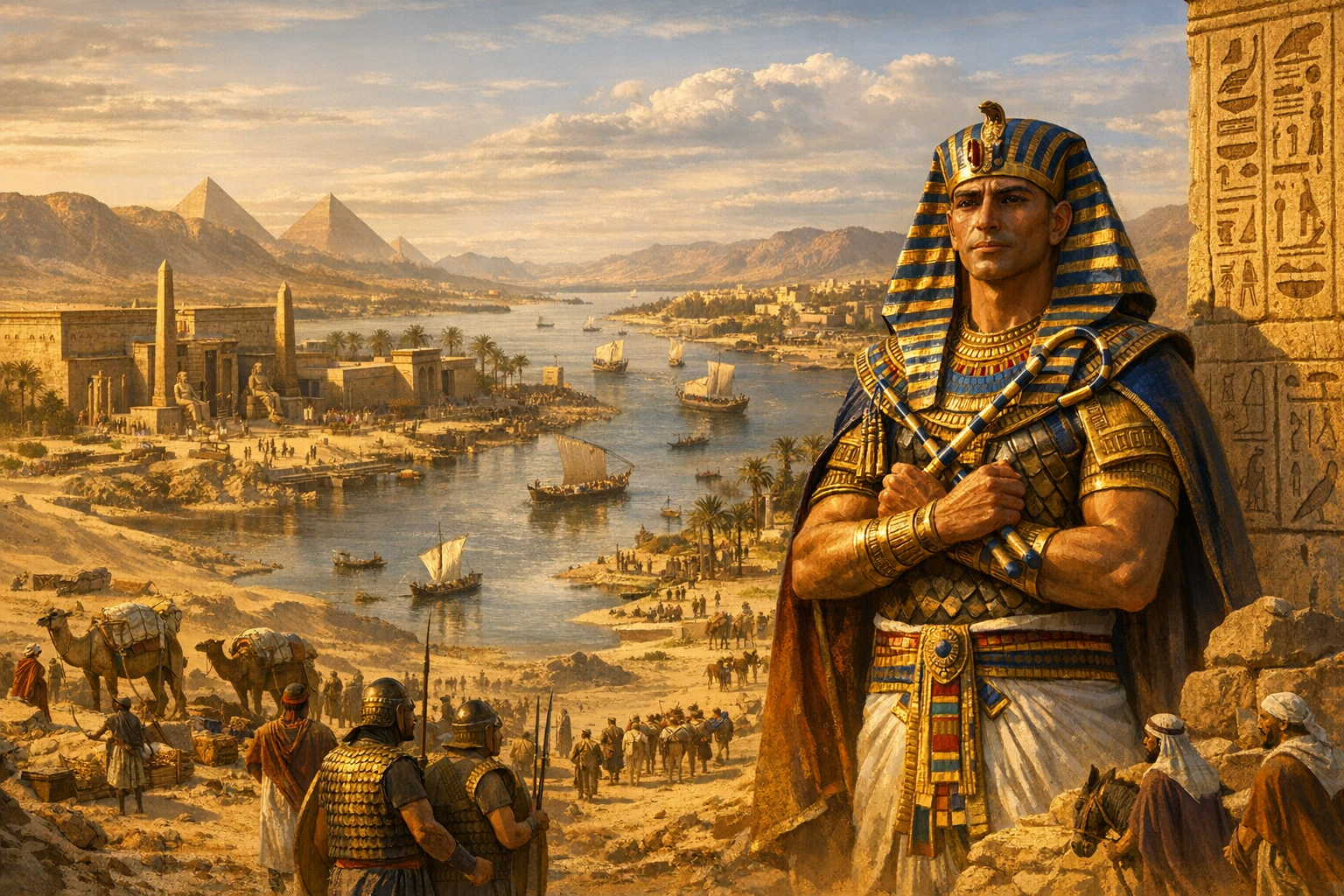 Empire egyptien : définition, puissance et repères clés