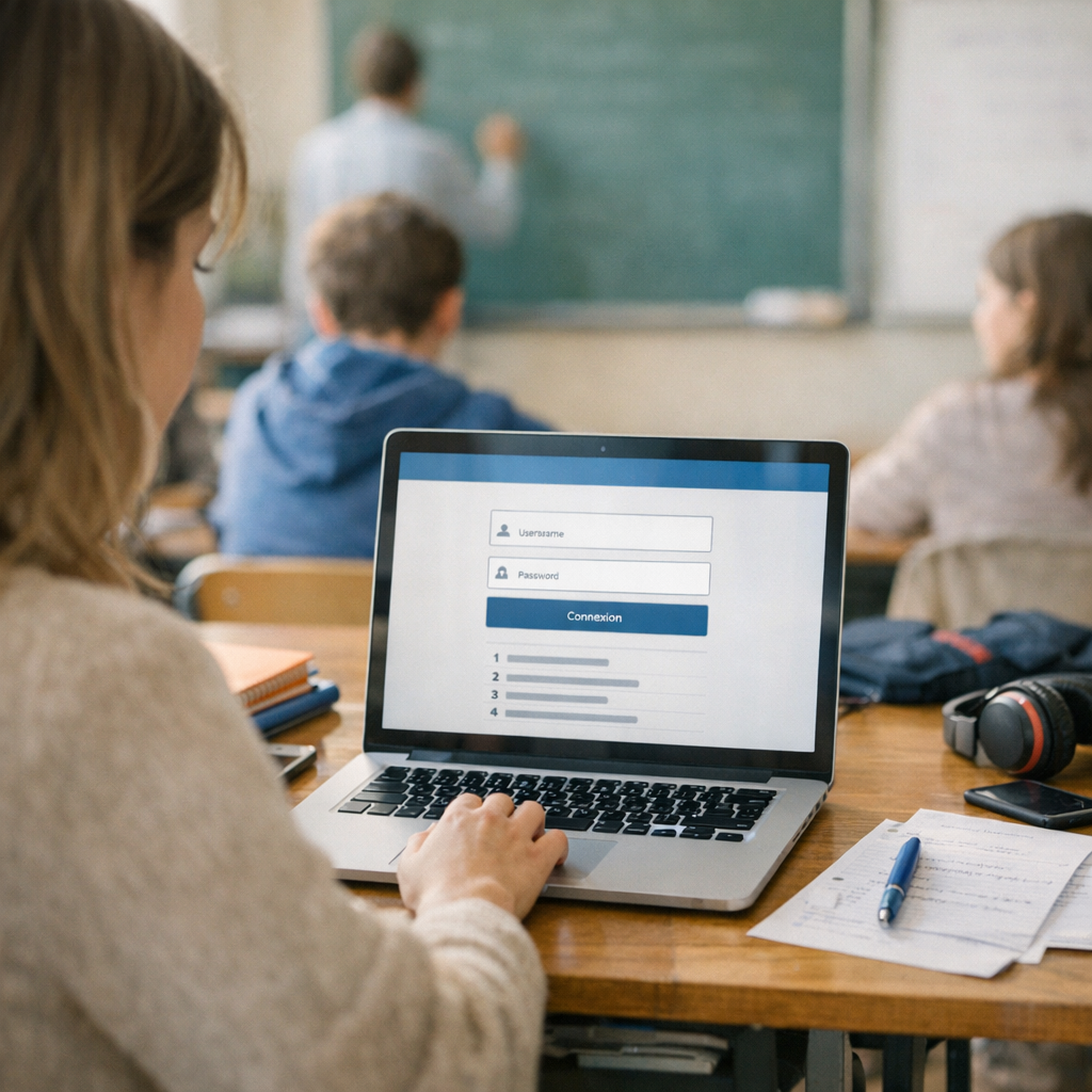 2. Se connecter à l'ENT : la méthode courte en 5 étapes