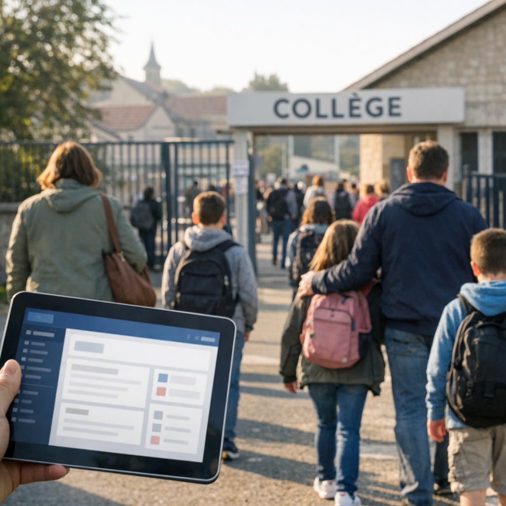 L’ENT du collège Fragonard : accès et repères pour les familles