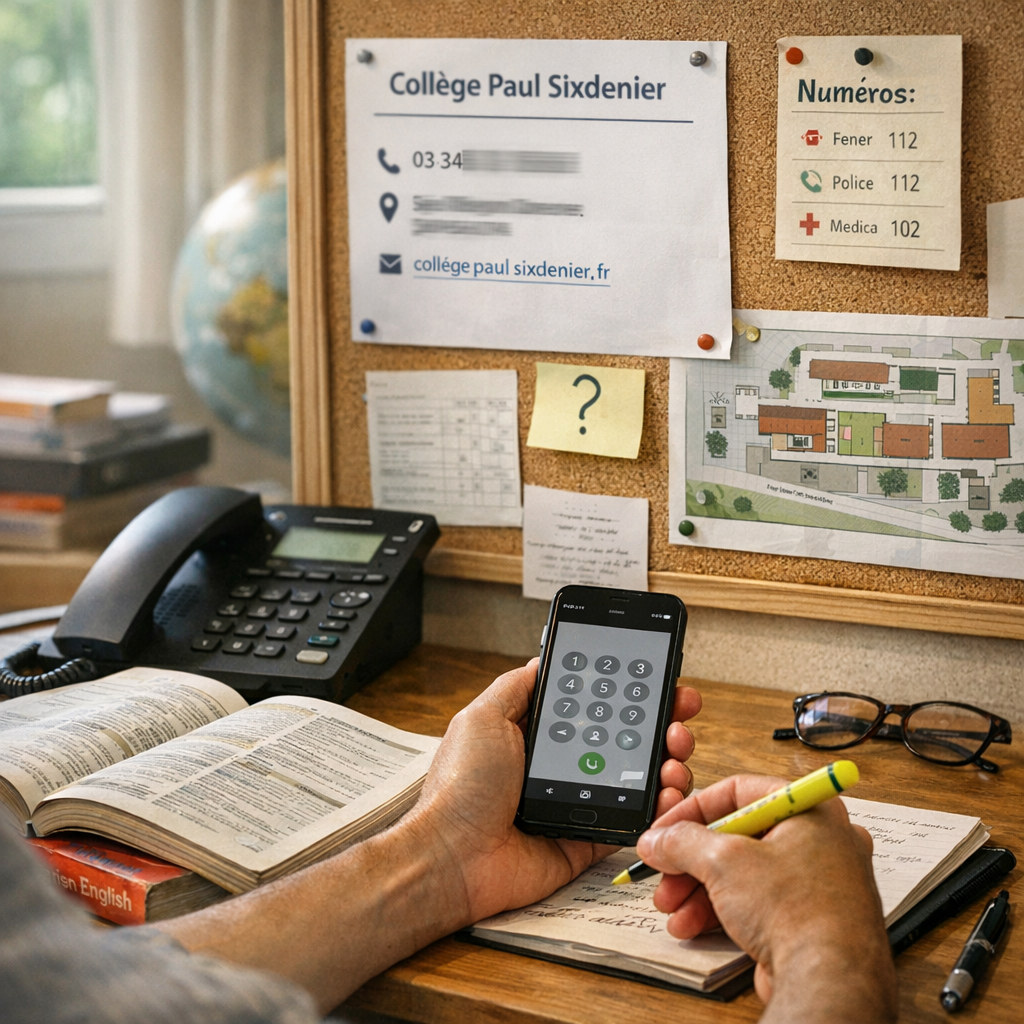 Coordonnées officielles et sources à vérifier avant d’appeler