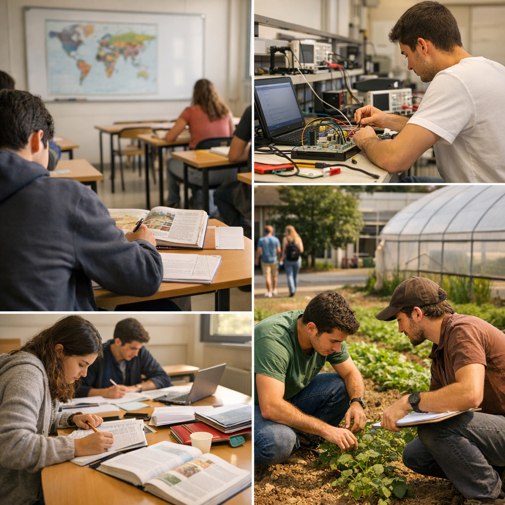 Formations à repérer avant de se connecter : général, technologique, BTSA et prépas