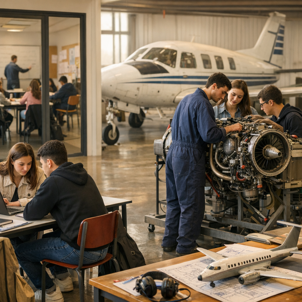 Lycée polyvalent Saint-Exupéry : formations, bac, BTS et filière aéronautique