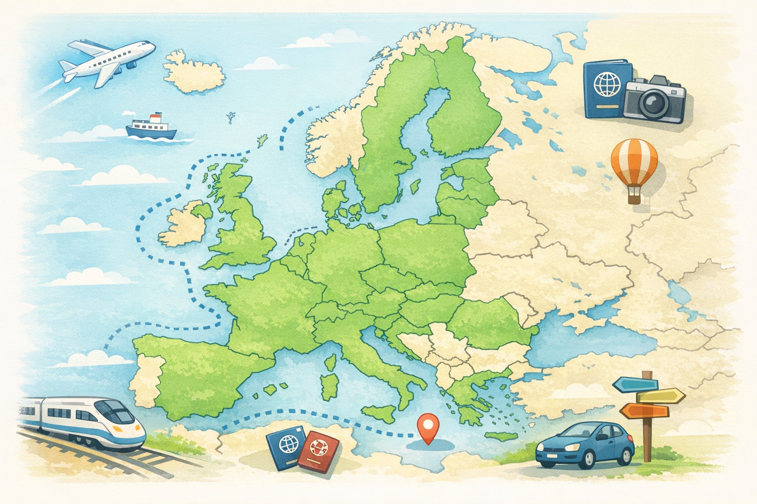 Espace Schengen def : définition simple et claire