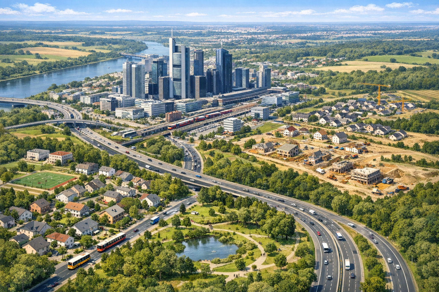 Espaces urbain : définition simple, dynamiques et enjeux