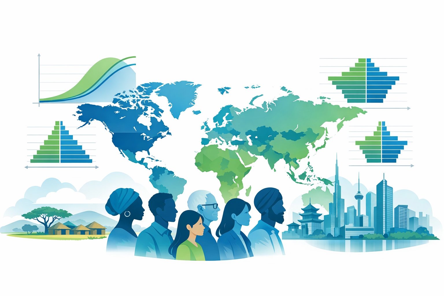 Évolution démographique mondiale : comprendre les grandes étapes