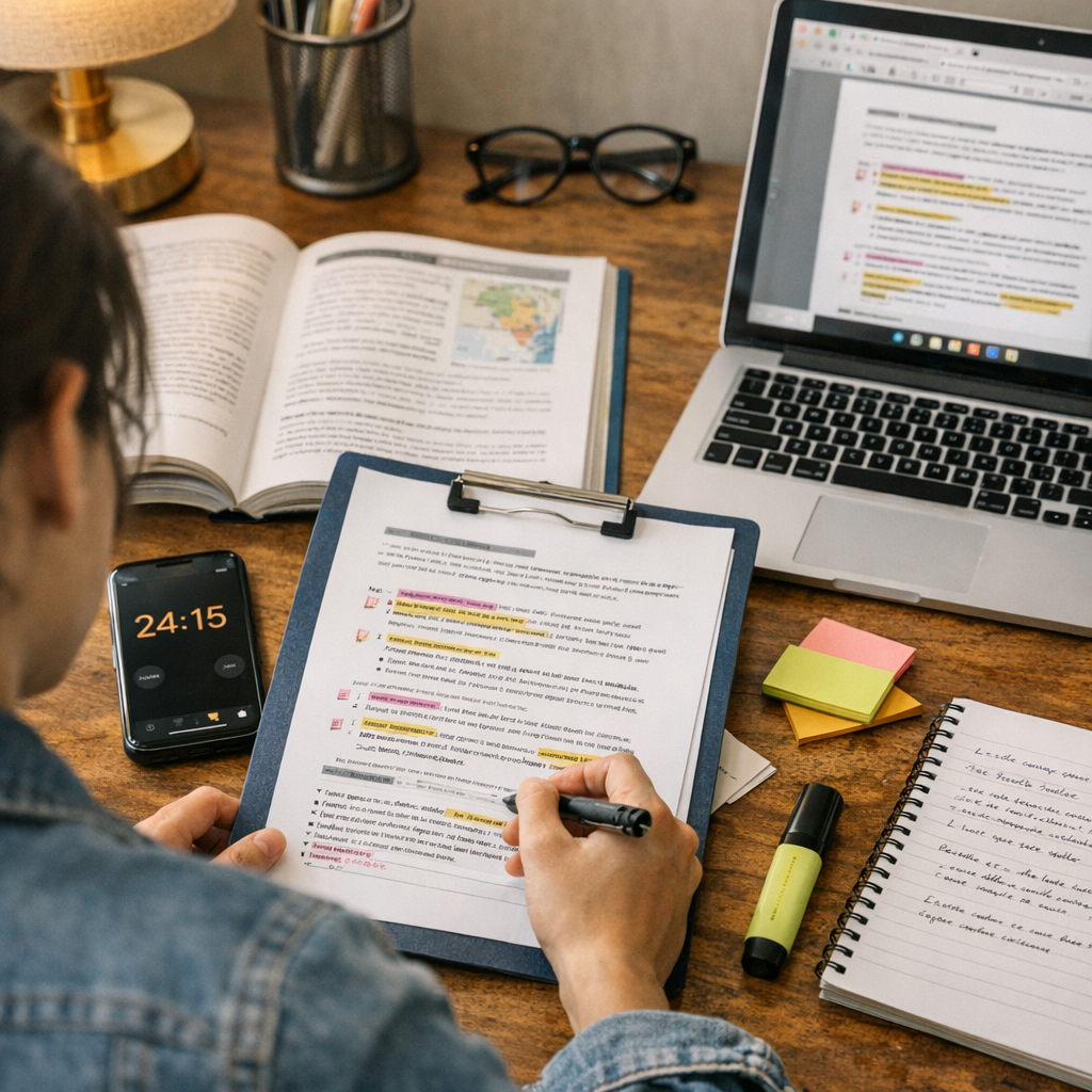 Comment utiliser la méthode HGLycée sur un PDF en 25 minutes