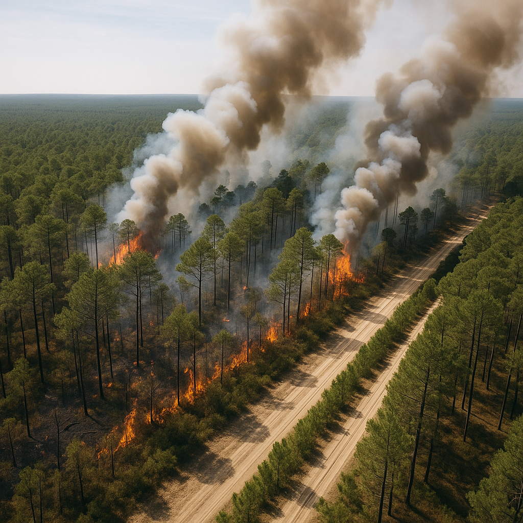 Feu de forêt en cours 2022 : bilan clair et repères utiles