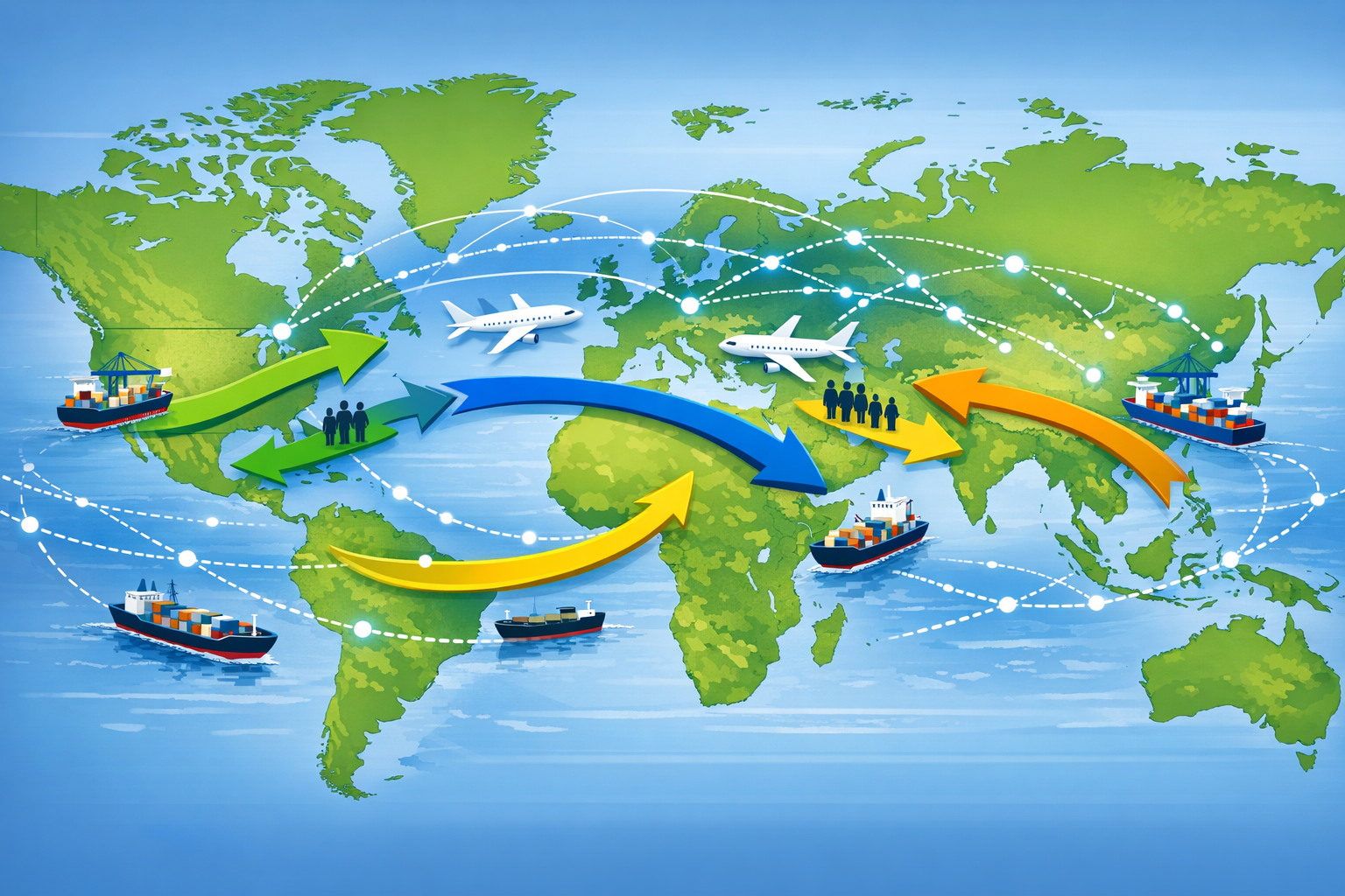 Flux géographie : définition simple, exemples et méthode lycée