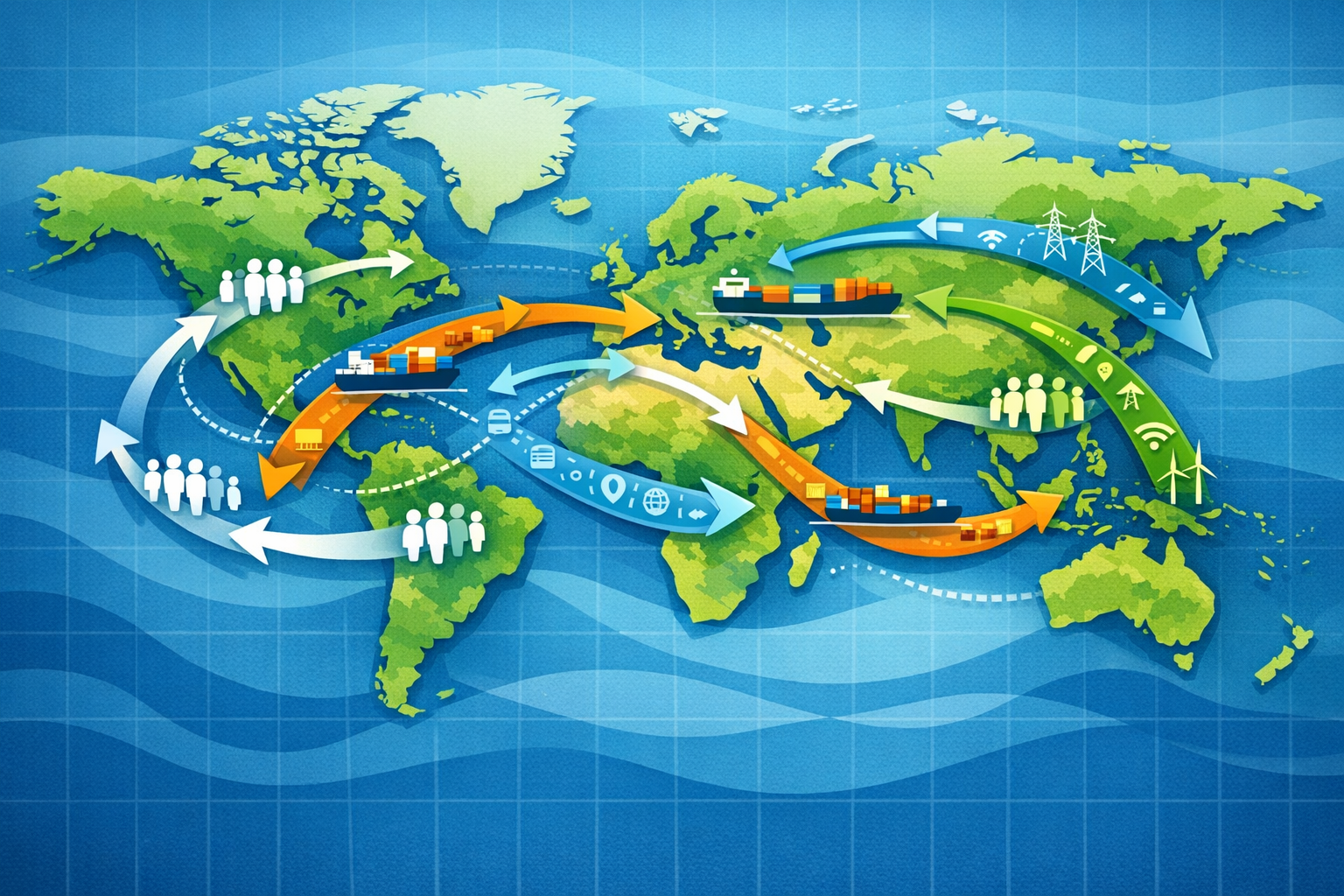 Flux géographie : définition, types et exemples au lycée