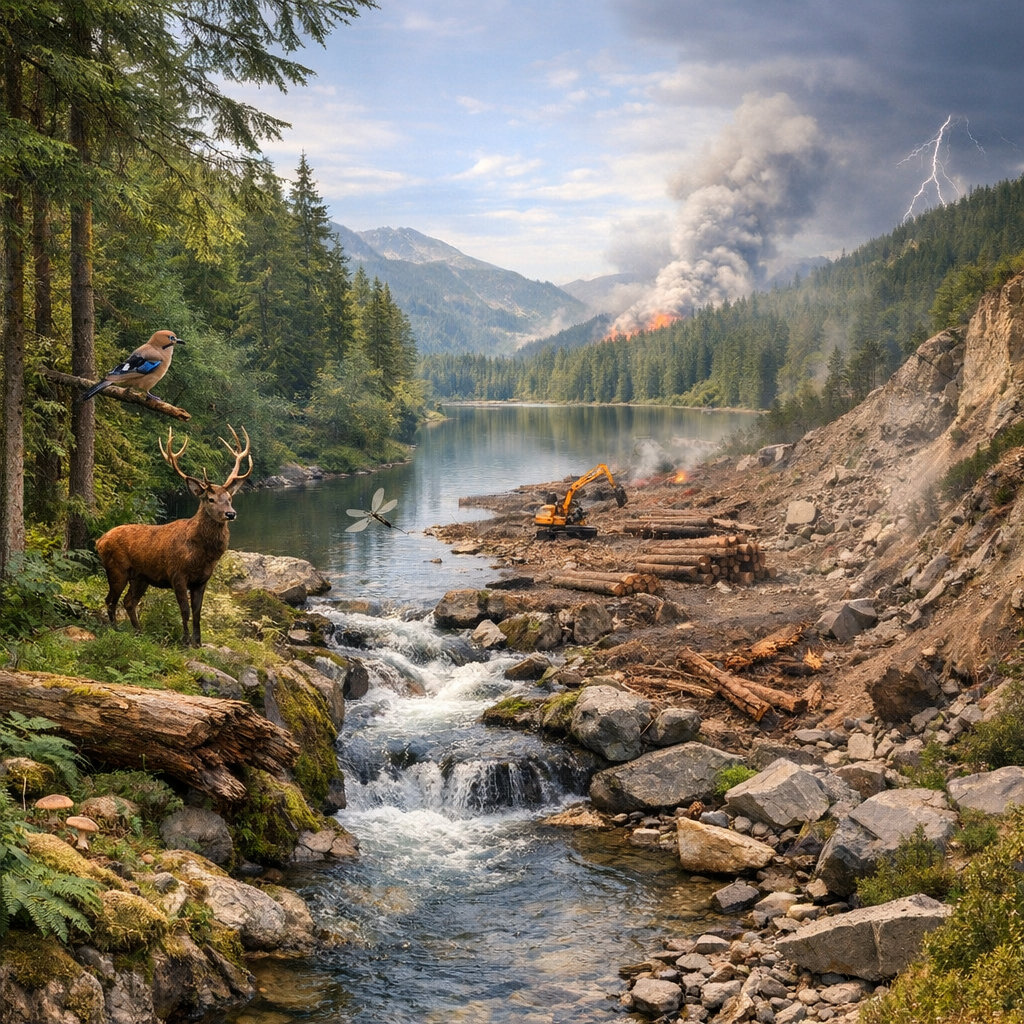 Les défis des territoires forestiers&nbsp;: biodiversité, eau, déforestation et risques