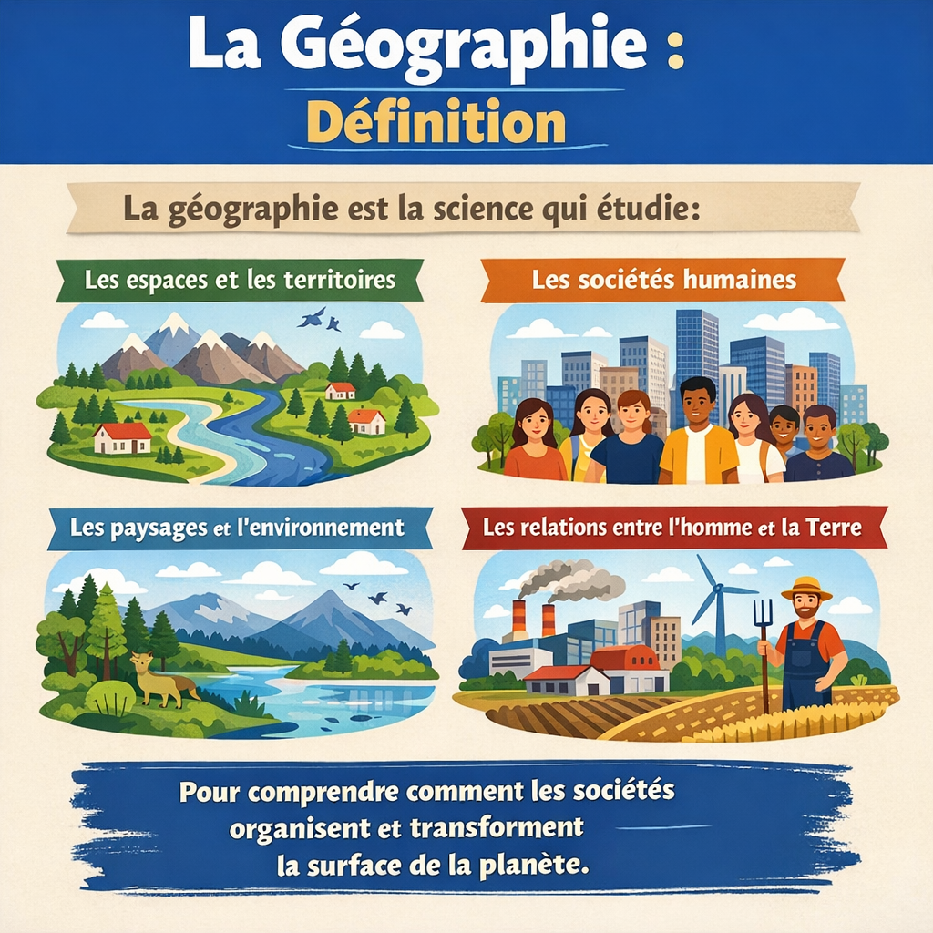 Géographie : comprendre la discipline et réussir au lycée