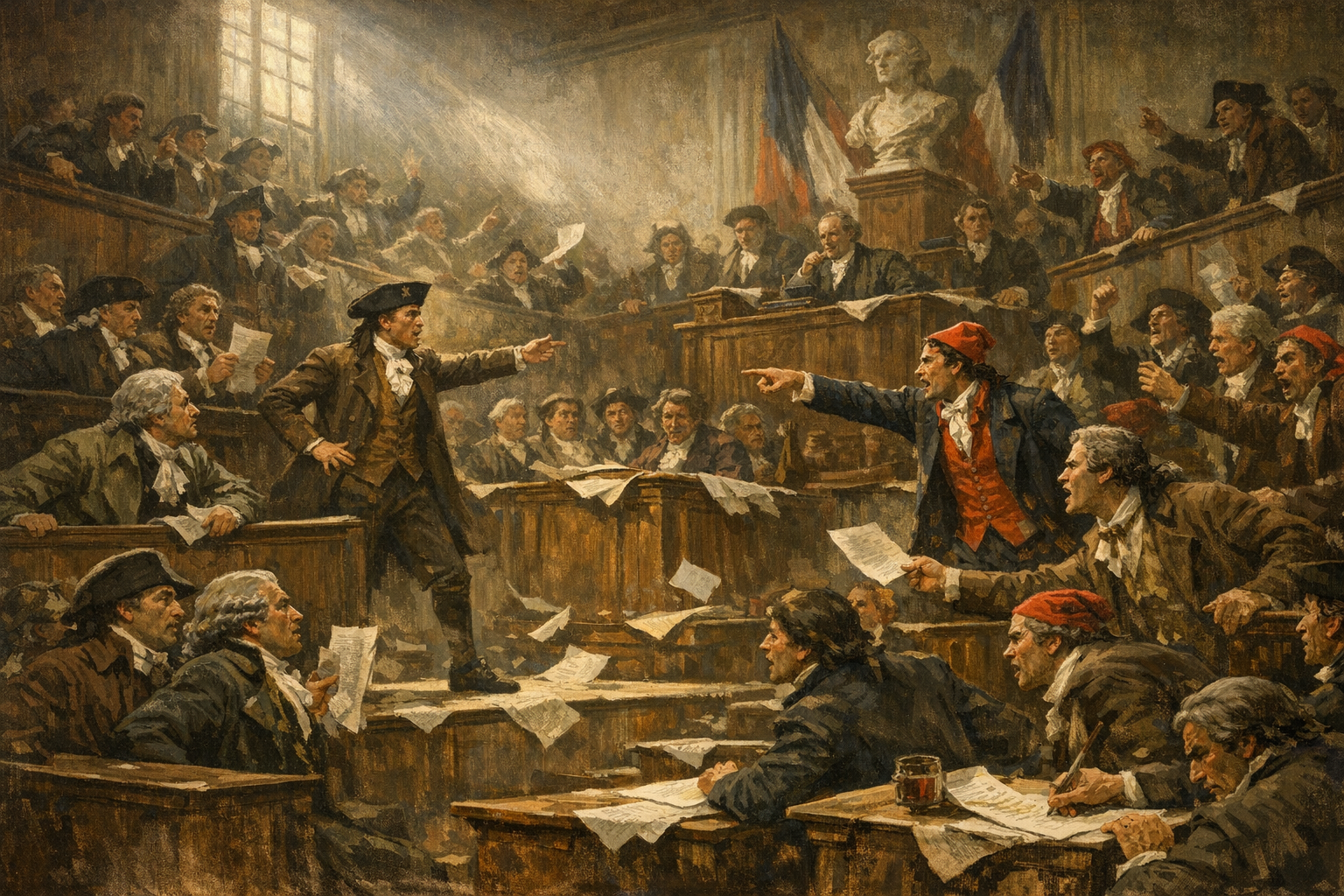 Girondins et Montagnards : comprendre leur opposition