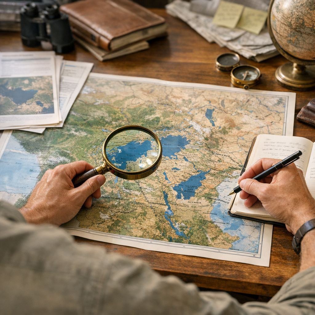Méthode : analyser une carte ou un document sur les Grands Lacs