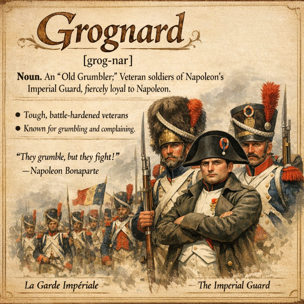 Grognard : définition simple et rôle sous Napoléon